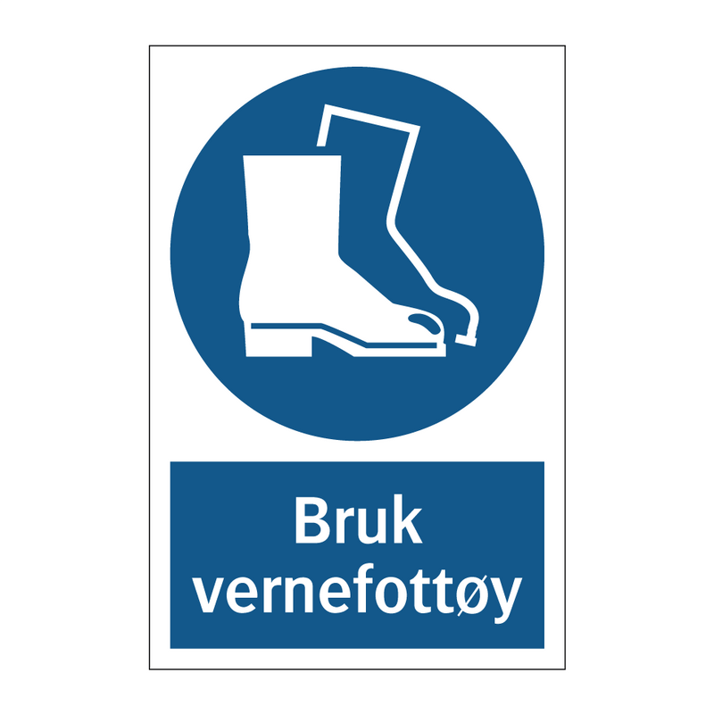 Bruk vernefottøy