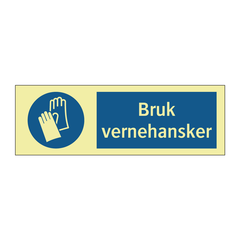 Bruk vernehansker