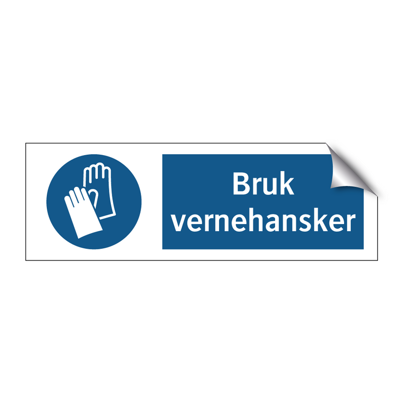 Bruk vernehansker