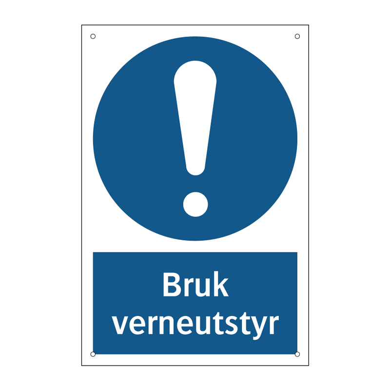 Bruk verneutstyr