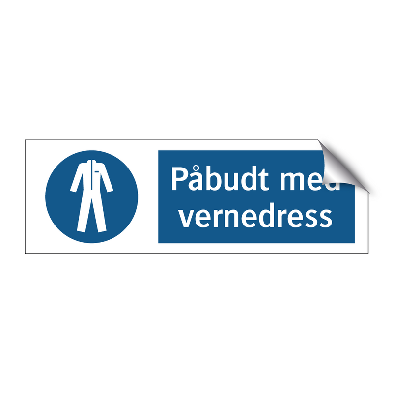 Påbudt med Vernedress