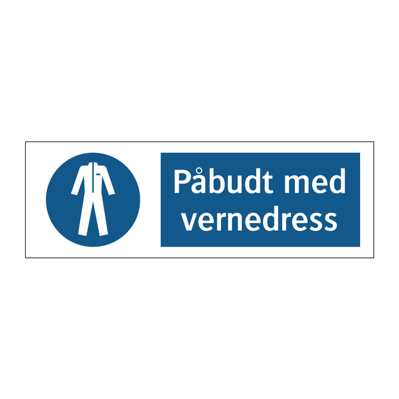 Påbudt med Vernedress