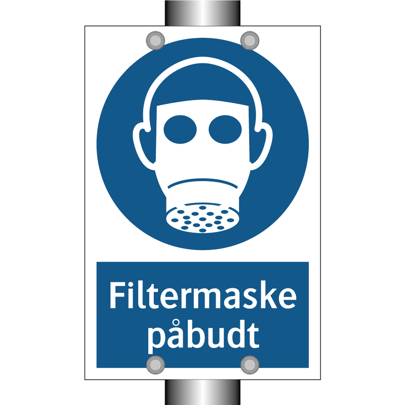 Filtermaske påbudt