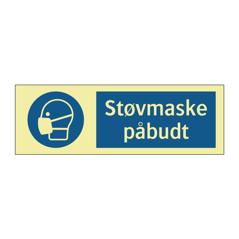 støvmaske påbudt