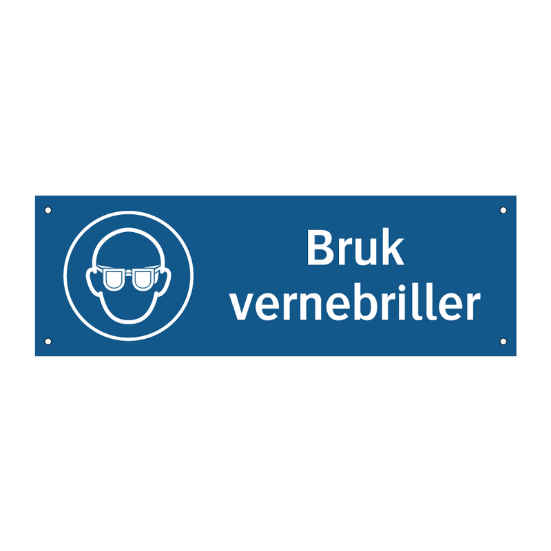 Bruk vernebriller