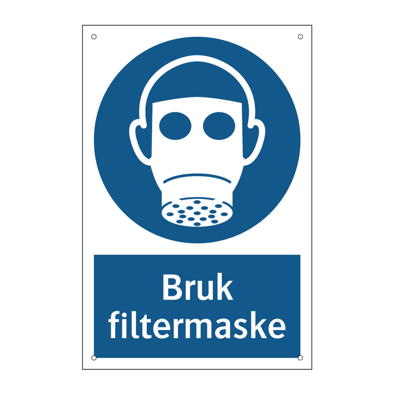 Bruk filtermaske