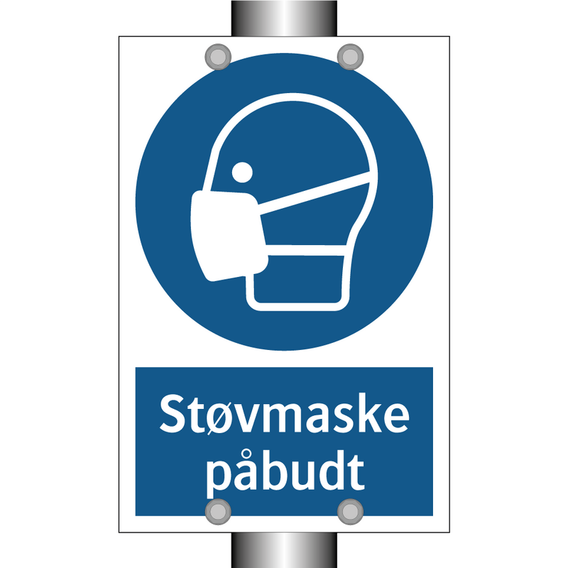 støvmaske påbudt