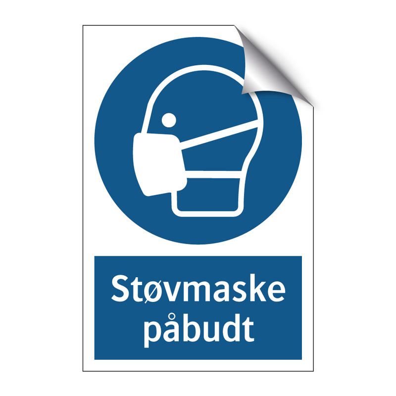 støvmaske påbudt