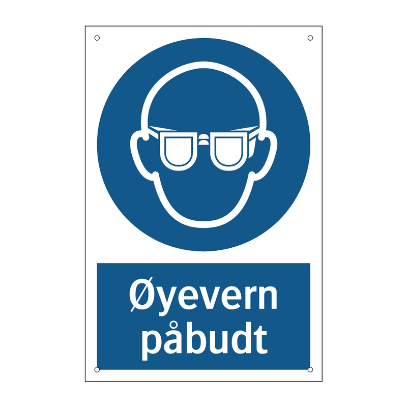 øyevern påbudt