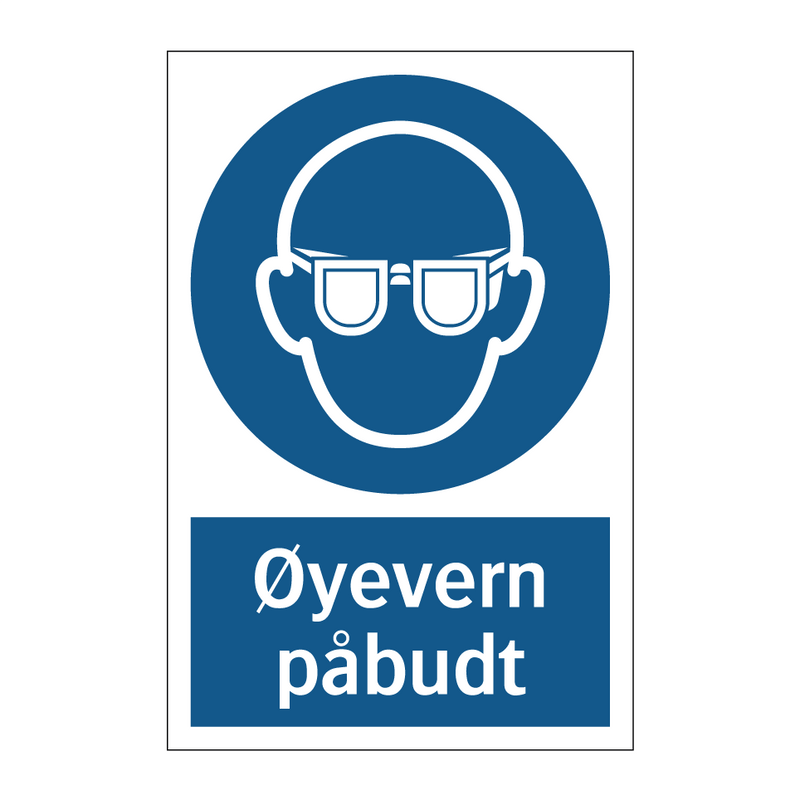 øyevern påbudt