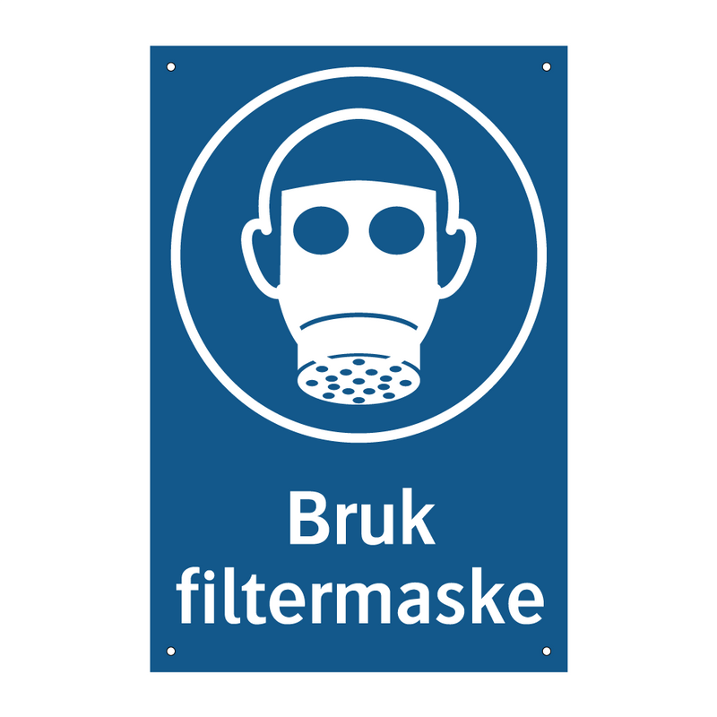 Bruk filtermaske