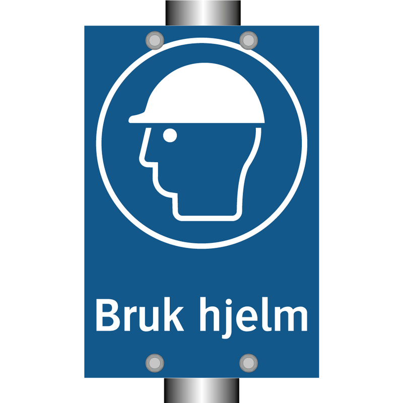 Bruk hjelm