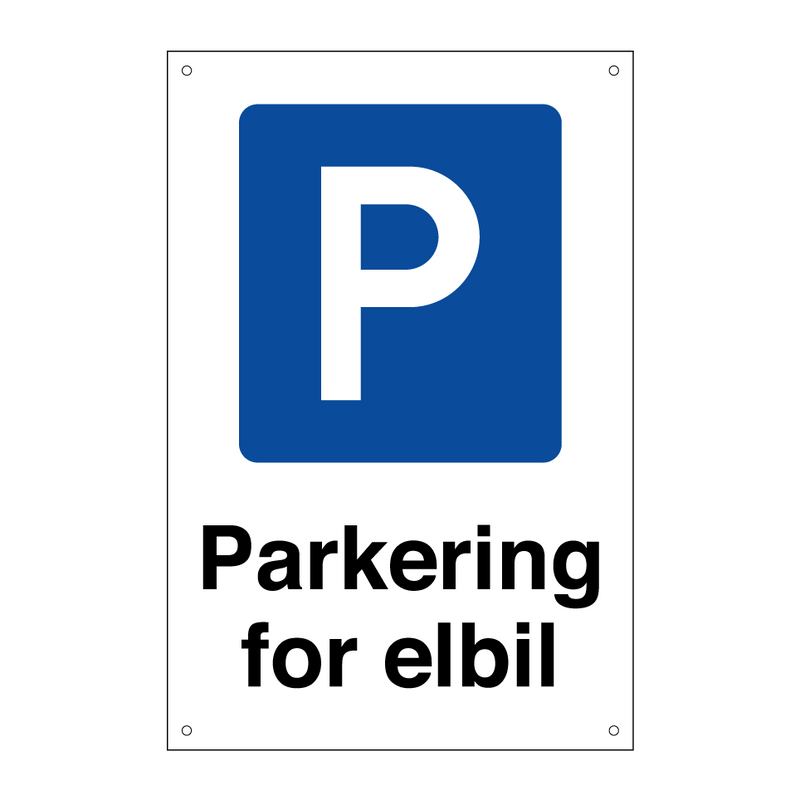 Parkering for elbil & Parkering for elbil & Parkering for elbil & Parkering for elbil