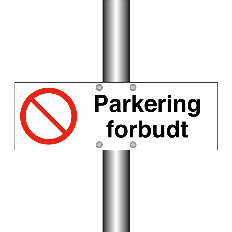 Parkering forbudt & Parkering forbudt & Parkering forbudt & Parkering forbudt & Parkering forbudt