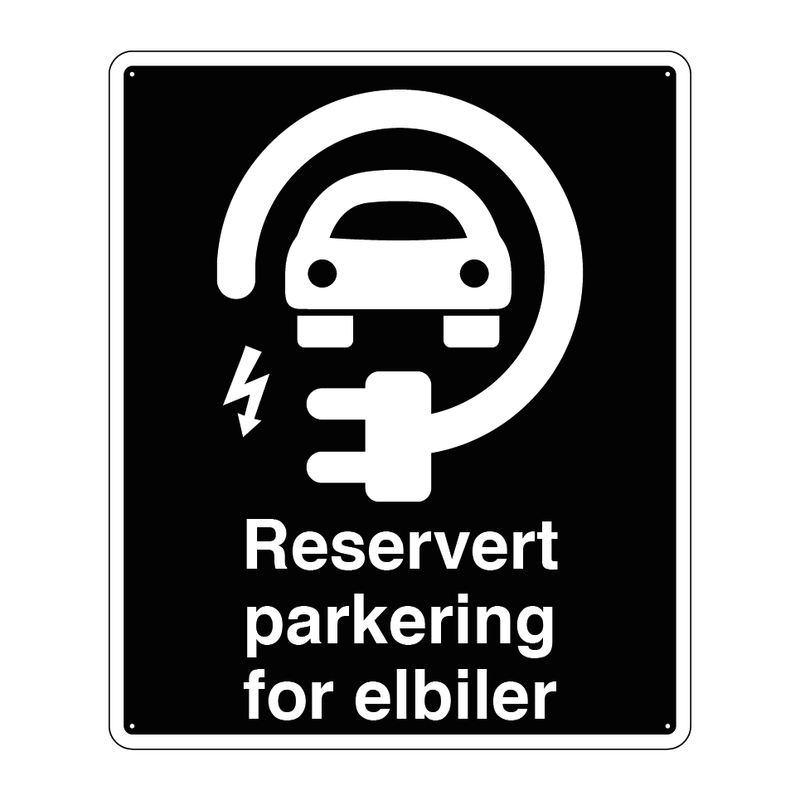 Reserverat parkering for elbiler