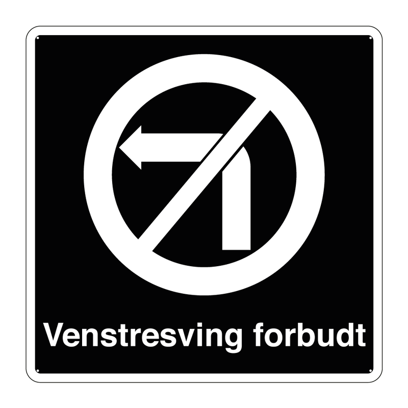 Venstresving forbudt