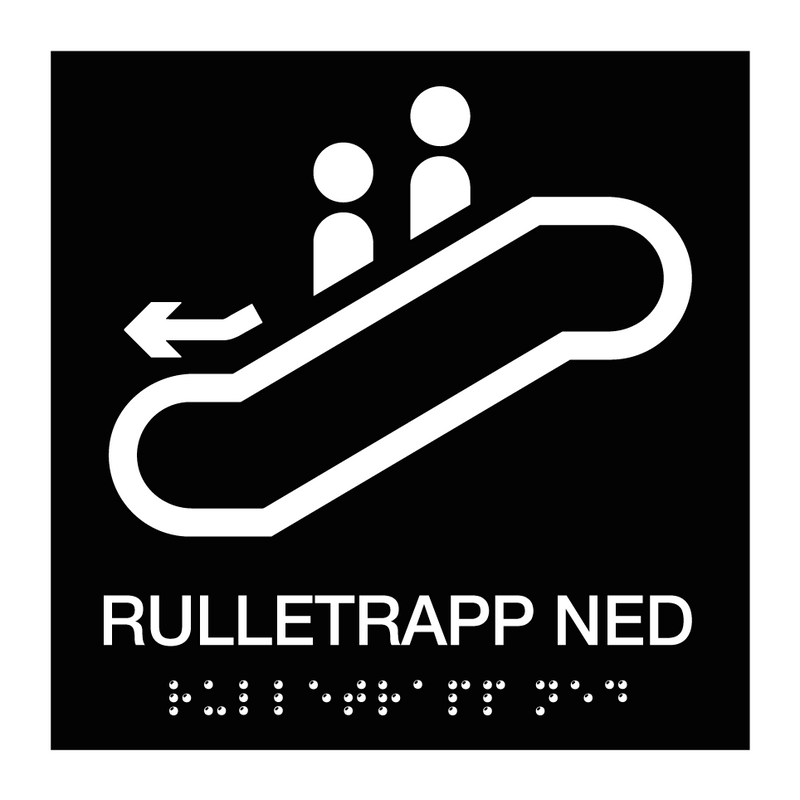 Rulletrapp ned - Taktil