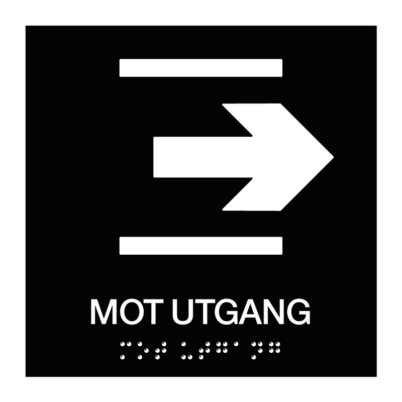 Mot utgang - Taktil