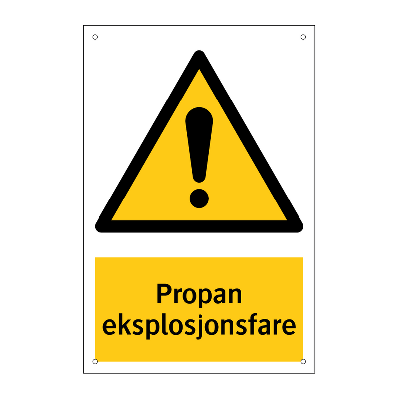 Propan eksplosjonsfare