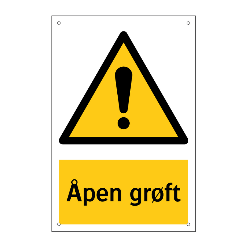 Åpen grøft