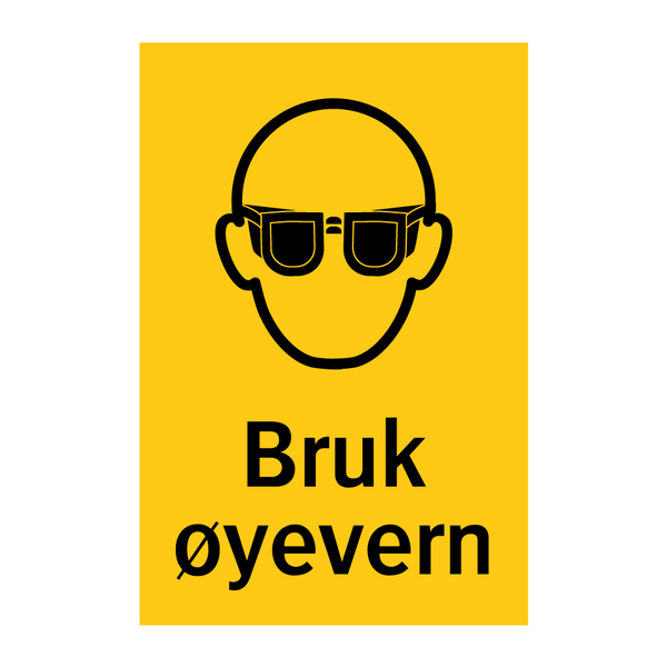 Bruk øyevern