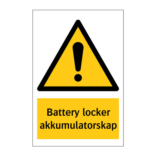 Battery locker Akkumulatorskap