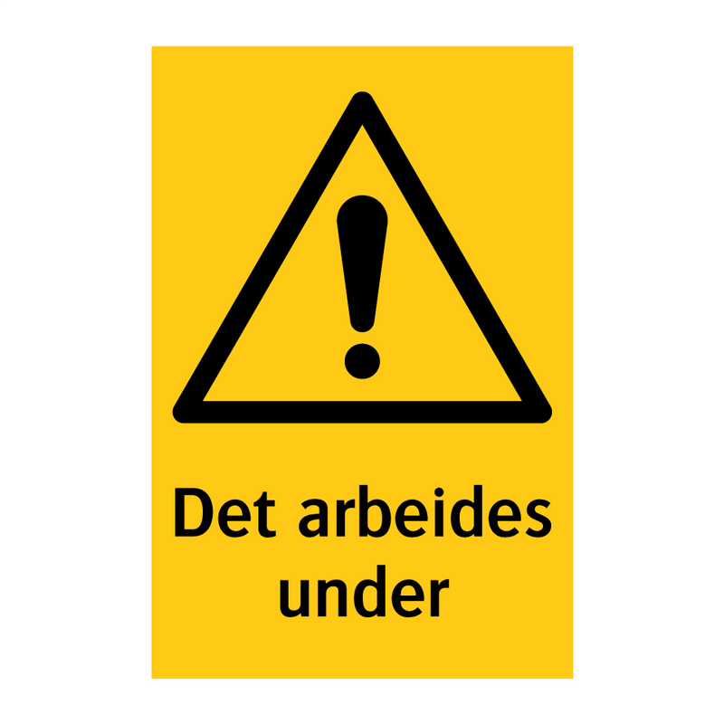 Det arbeides under