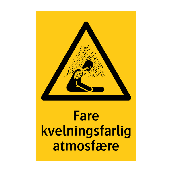 Fare kvelningsfarlig atmosfære