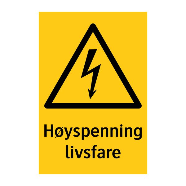 Høyspenning livsfare