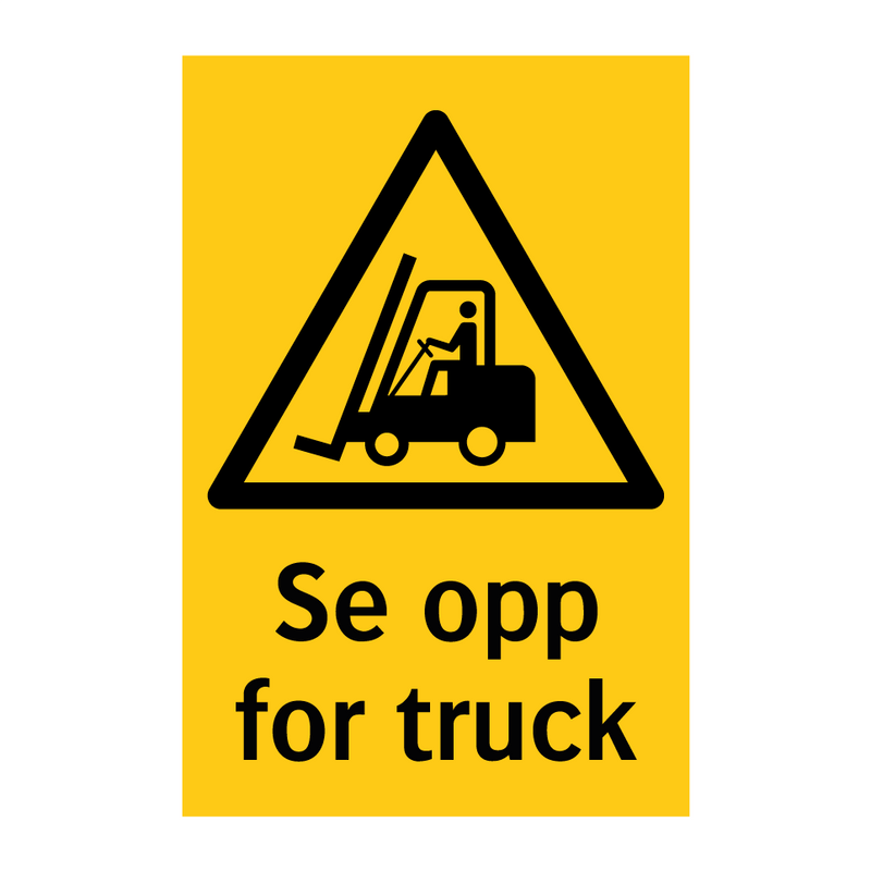 Se opp for truck