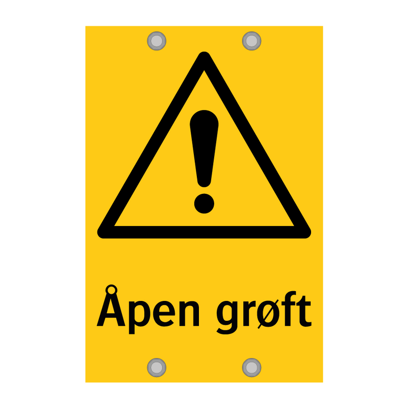 Åpen grøft