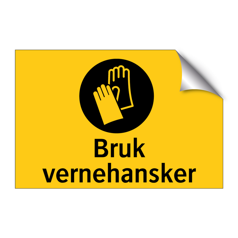 Bruk vernehansker