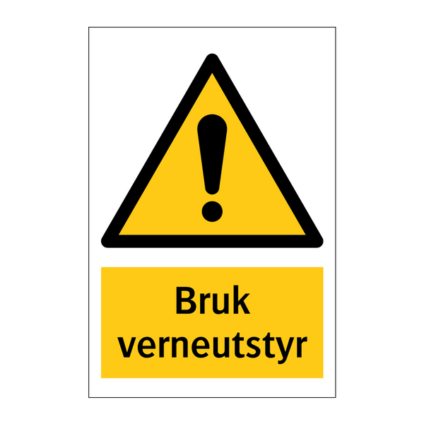 Bruk verneutstyr