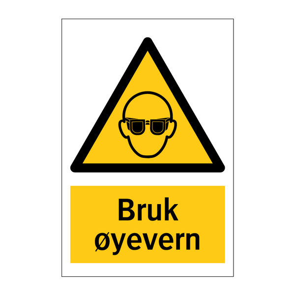 Bruk øyevern