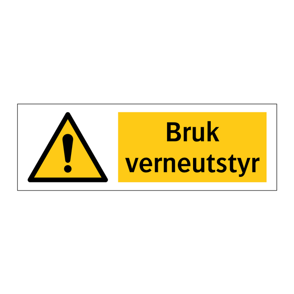 Bruk verneutstyr