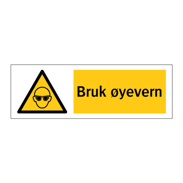 Bruk øyevern