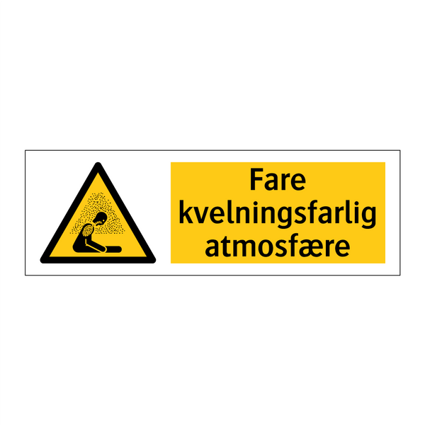 Fare kvelningsfarlig atmosfære