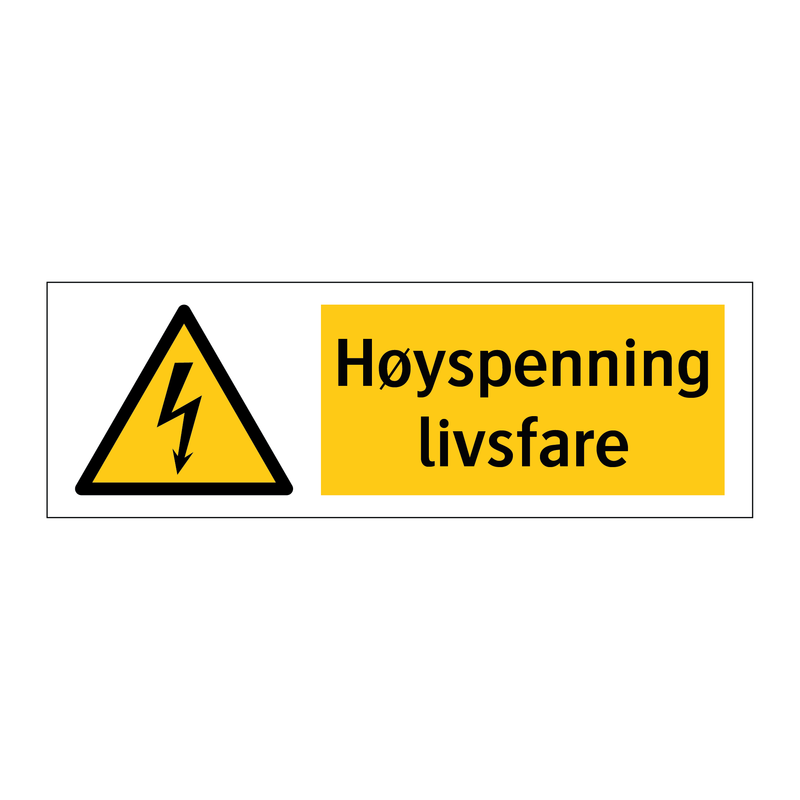 Høyspenning livsfare