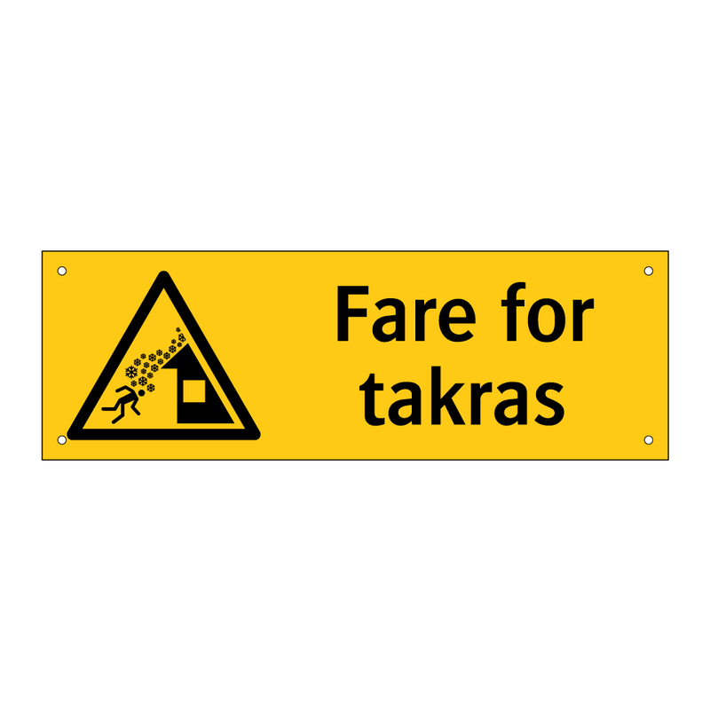 Fare for takras