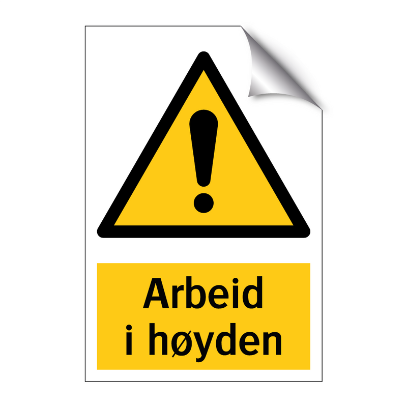 Arbeid i høyden