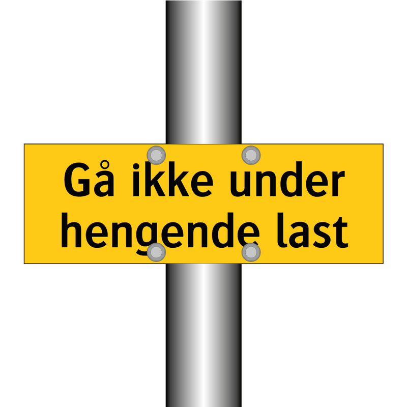 Gå ikke under hengende last