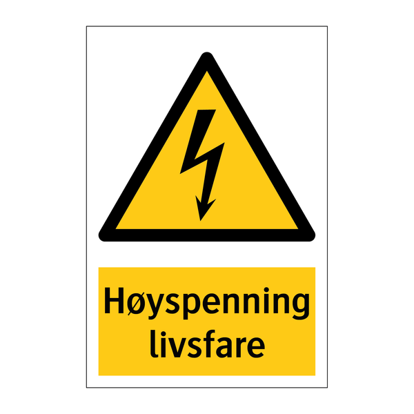 Høyspenning livsfare