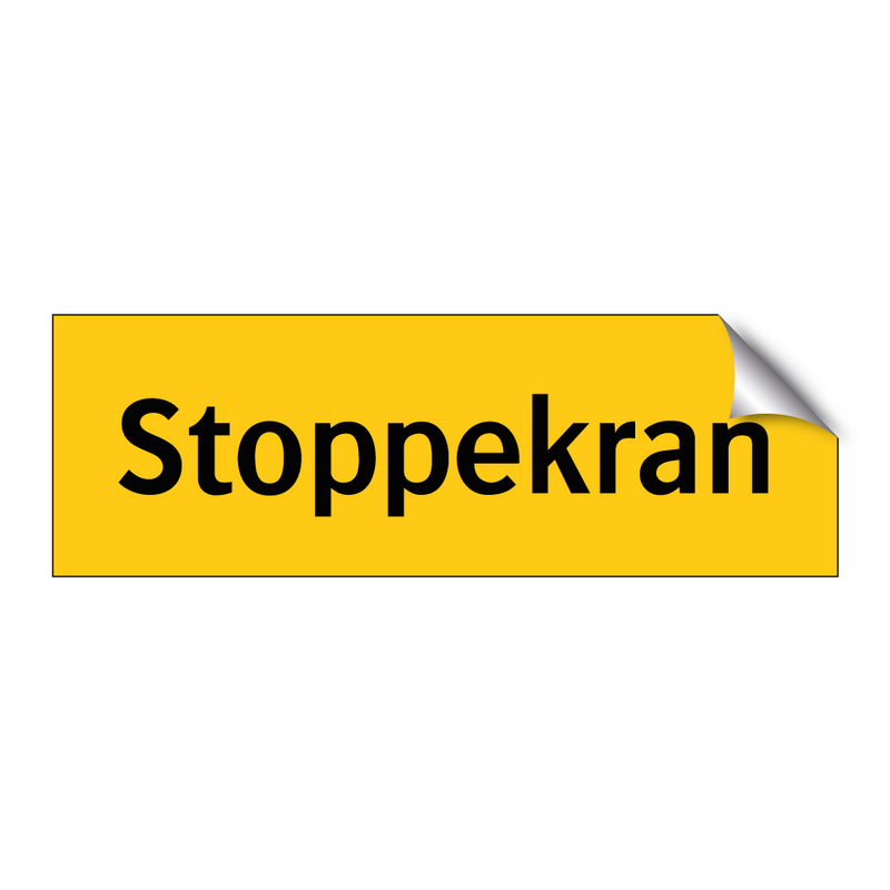 Stoppekran